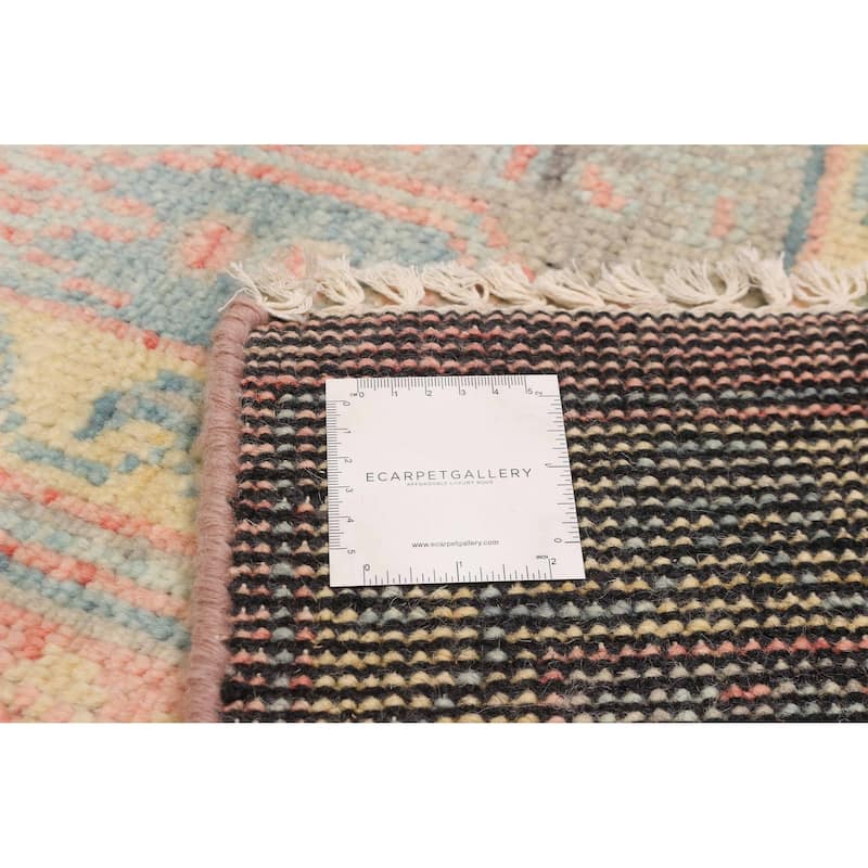 ECARPETGALLERY Hand-knotted Jules Serapi Coral Wool Rug - 8'0 x 10'0