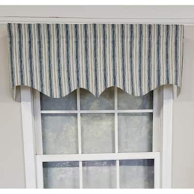 RLF Home Design Brunswick Stripe Regal Window Valance