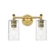 Option Brushed Brass / Clear