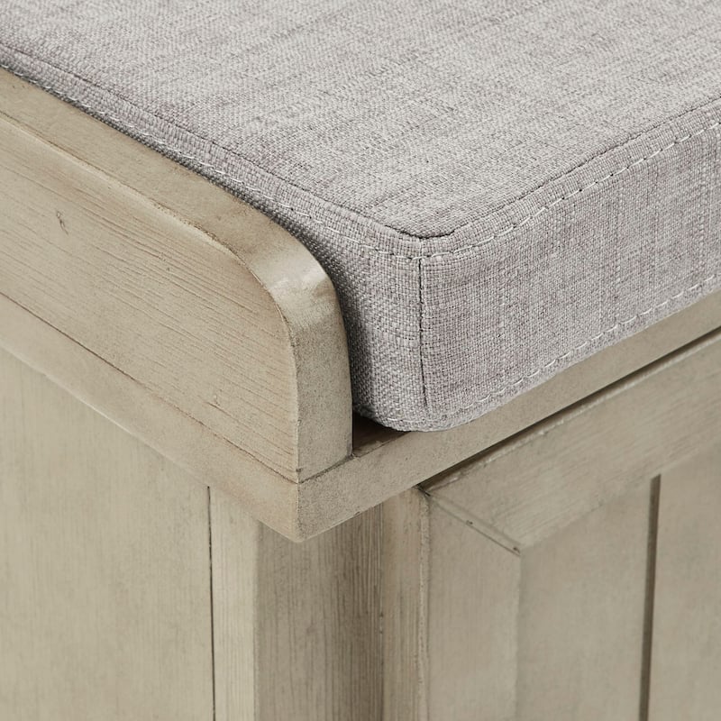 Granger Storage Bench with Linen Seat Cushion by iNSPIRE Q Classic