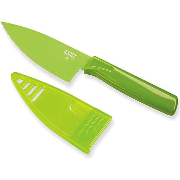 Shop Kuhn Rikon Colori Mini Chef Knife Green Overstock 21143791