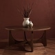 preview thumbnail 3 of 28, SAFAVIEH Couture Sasha Wood Round Coffee Table - 40 in. W x 40 in. D x 18 in. H Medium Oak