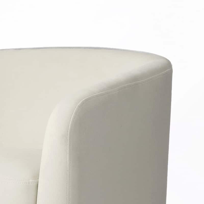 2 Set Modern Upholstered Swivel 360 Degree Accent Chair