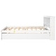 preview thumbnail 27 of 64, Wood Storage Bed with Trundle,Bookcase