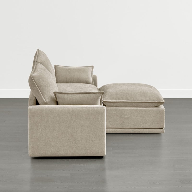 Spruce & Spring Modular Couch Oversized Sectional Sofa for Living Room