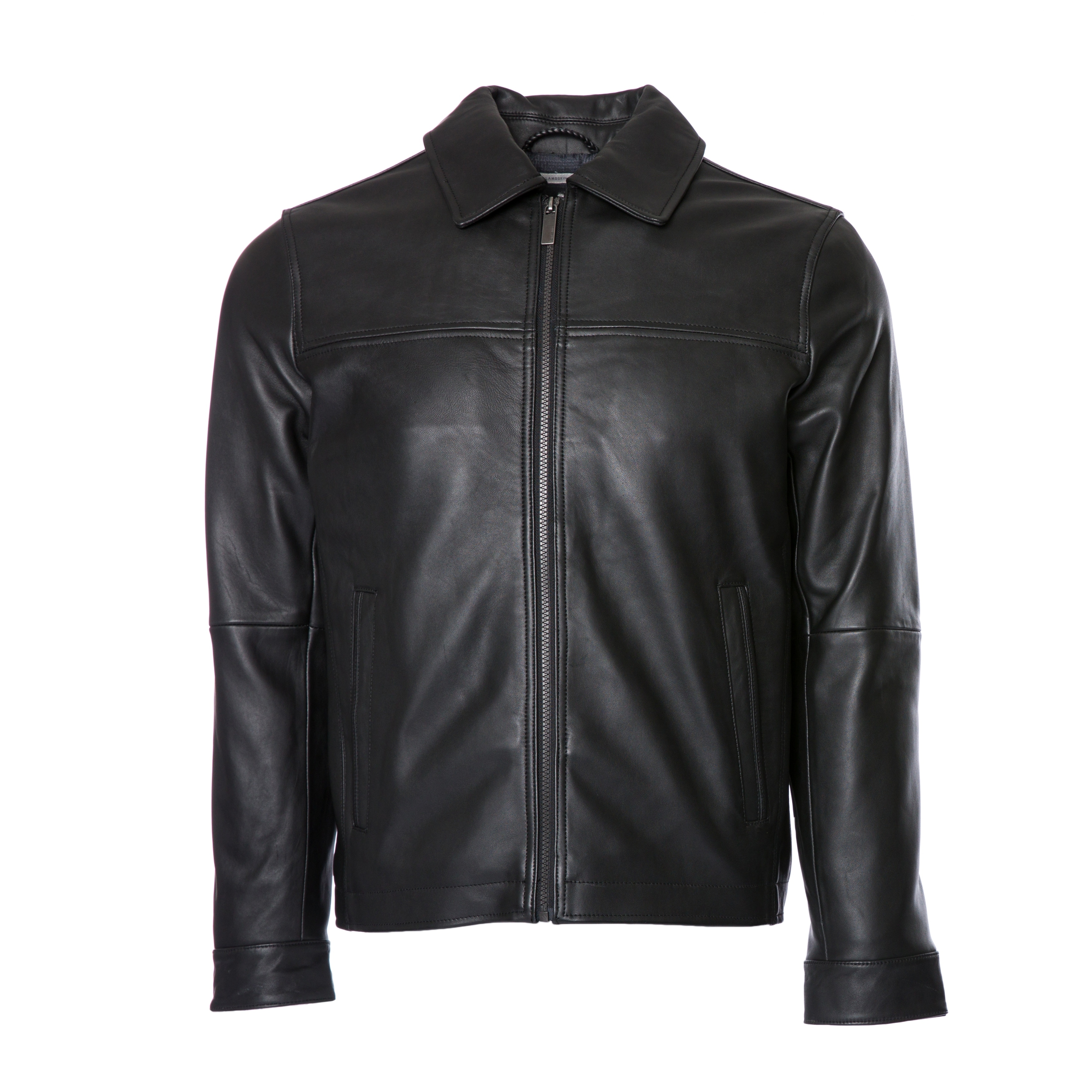 Purchase Perry Ellis Open Bottom Leather Jacket Up To 73 Off