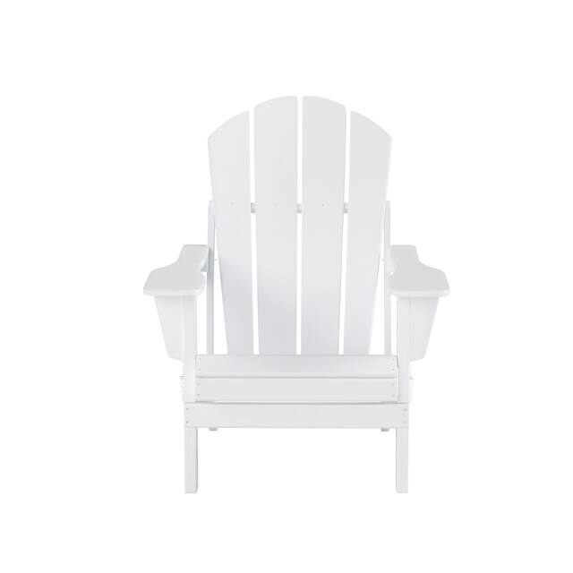 Laguna Outdoor Eco-Friendly Poly Folding Adirondack Chair (Set of 2)