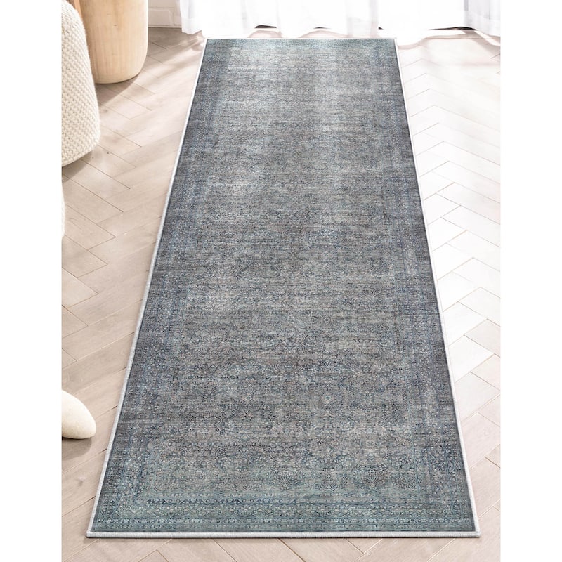 Well Woven Asha Vintage Juliette Persian Flat Pile Area Rug
