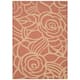 SAFAVIEH Courtyard Lorrayne Floral Geo Indoor/ Outdoor Area Rug