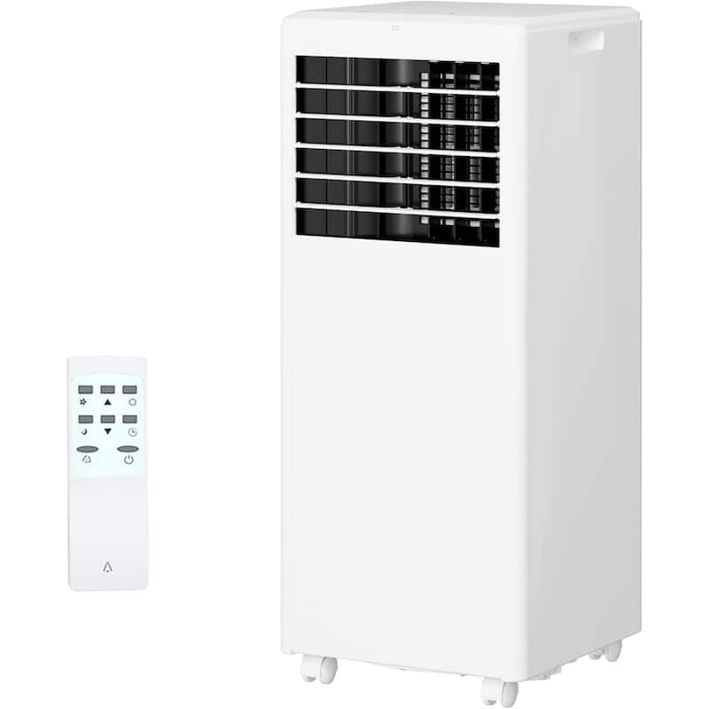 8000 BTU Portable Air Conditioner - 3-In-1 Cooling for 450 Sq - Black