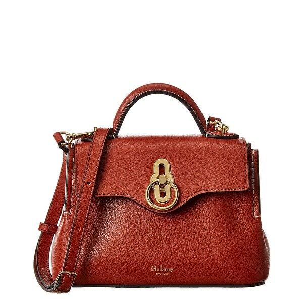 mulberry red handbag