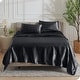 preview thumbnail 24 of 22, Bare Home Poly Satin Sheet Set