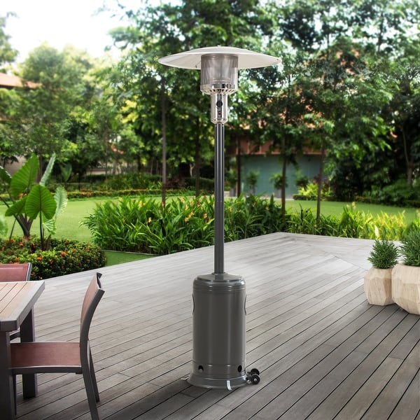 Sunjoy 47,000 BTU Avanti Outdoor Portable Propane Heater for Patio and ...