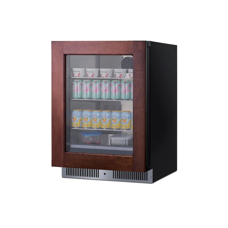 Summit SDHG2443PNR 24" Wide 80 Can Capacity Panel Ready Beverage
