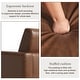 preview thumbnail 76 of 154, Set of 2 Modern Swivel Accent Armchairs Upholstered Arm Chairs