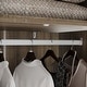 preview thumbnail 66 of 72, Rattan-Accented Wardrobe - Spacious Clothing Organizer with Style
