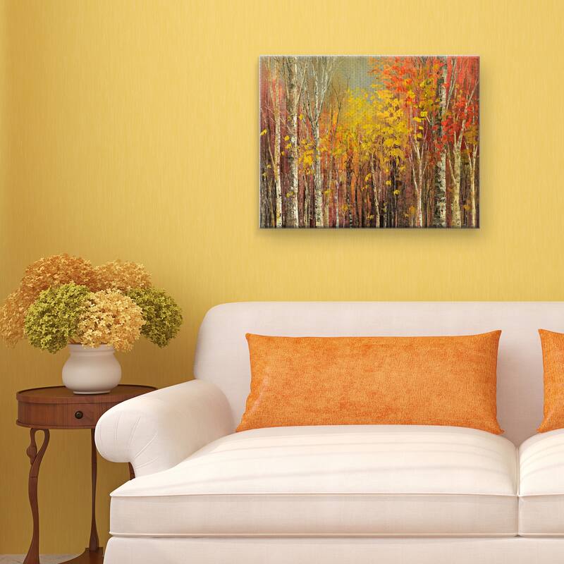 Tangled Colors by Tatiana Illina Canvas Art Print