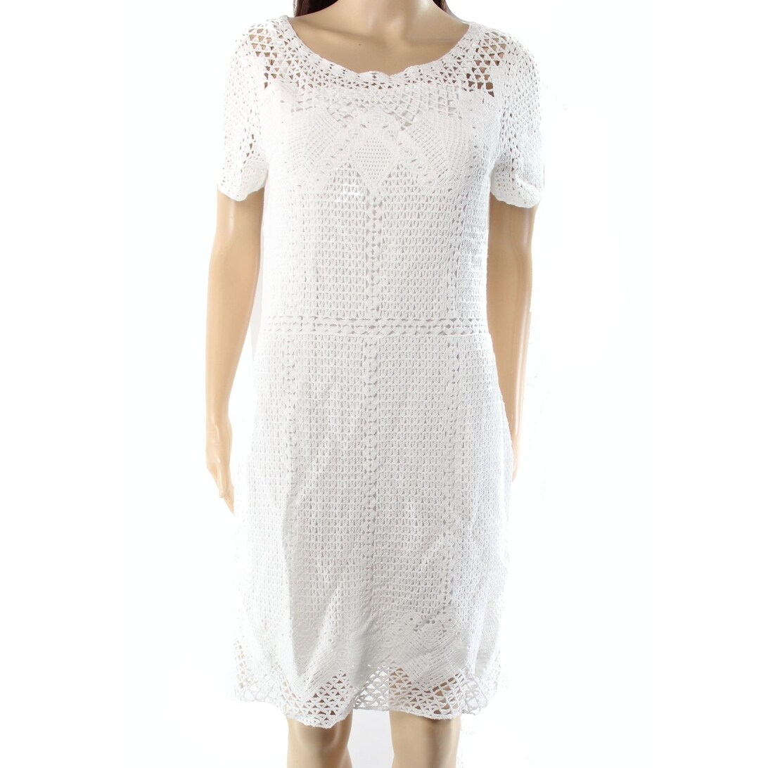 ralph lauren crochet dress