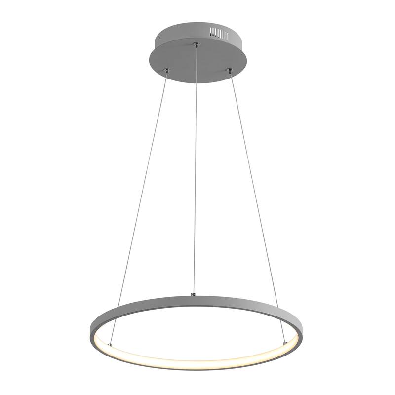 Kinsley Modern Bohemian Iron Integrated LED Pendant by JONATHAN Y
