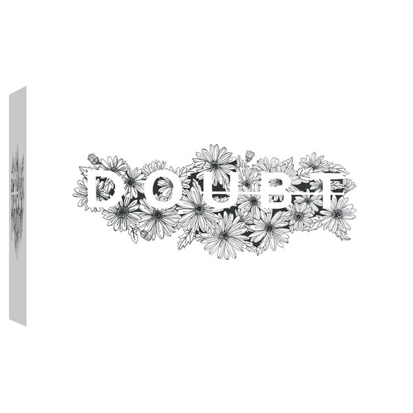 PTM Images 9-102094 PTM Canvas Collection 8" x 10" - "No Doubt" Giclee Flowers Art Print on Canvas