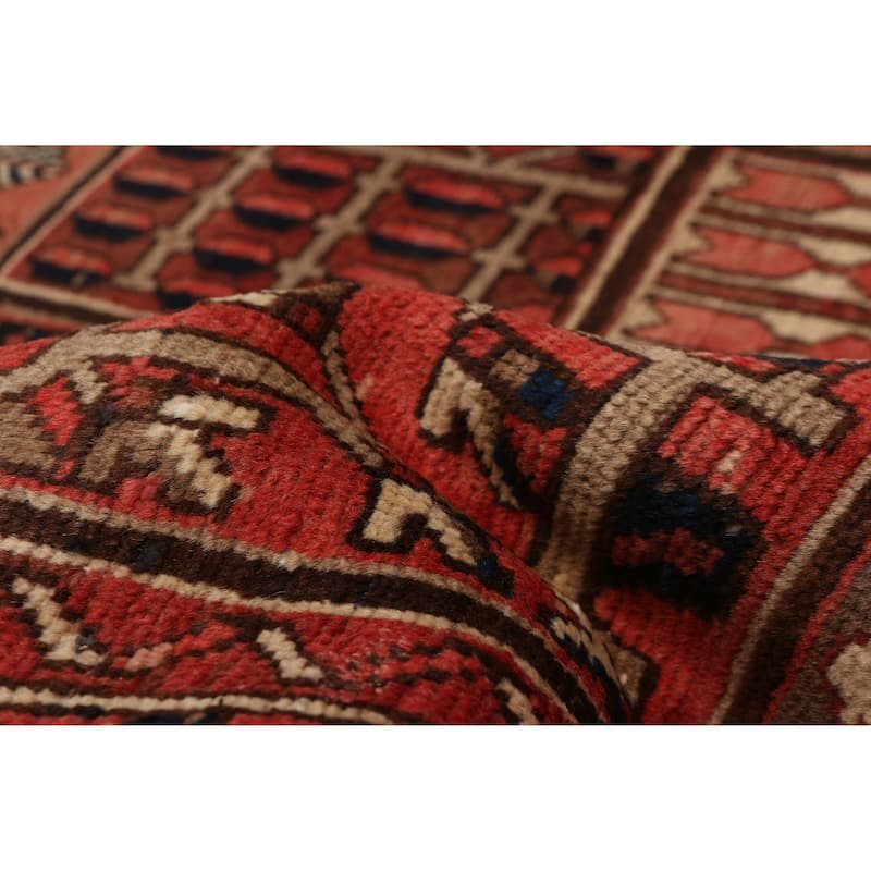 ECARPETGALLERY Hand-knotted Antalya Vintage Red Wool Rug - 6'9 x 10'2