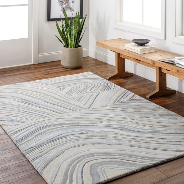 slide 2 of 9, Darion Modern & Contemporary Area Rug Gray/Multi - 10' x 14'
