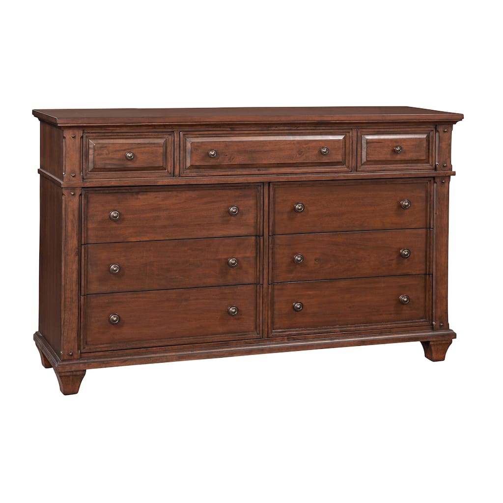 Harbor Point Rustic Cherry 9-drawer Dresser