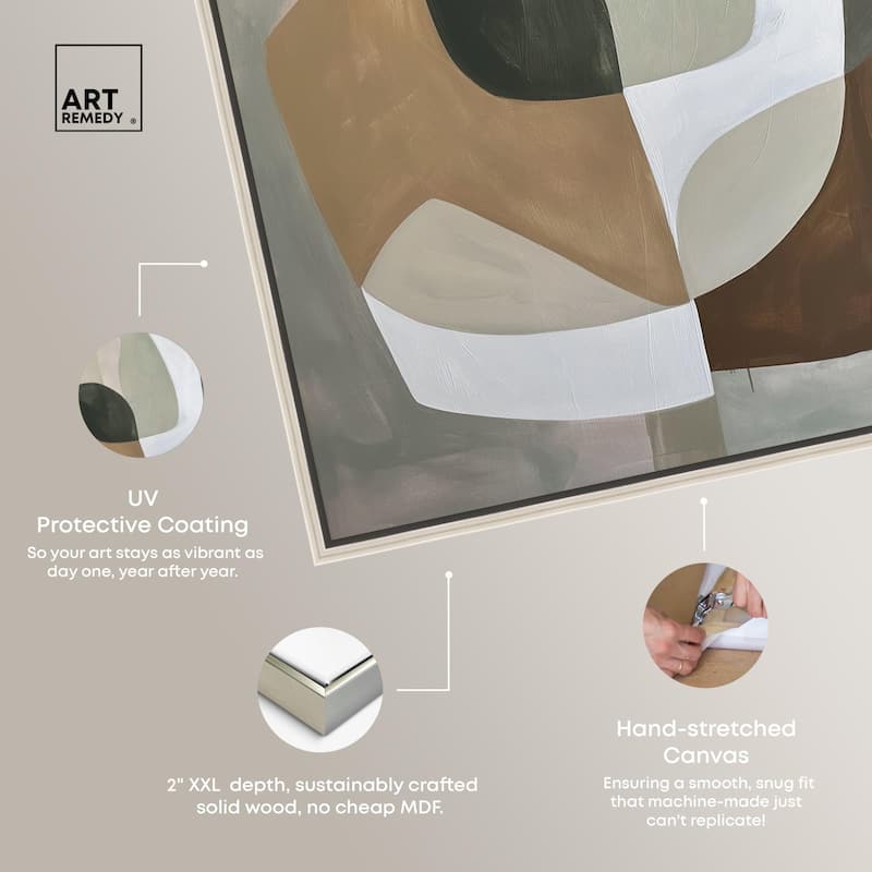 Soft Reverberations II Canvas by Art Remedy