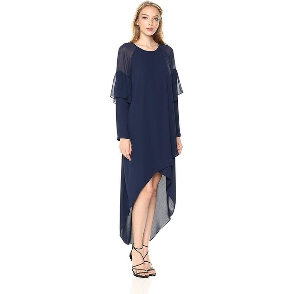 bcbg asymmetrical dress