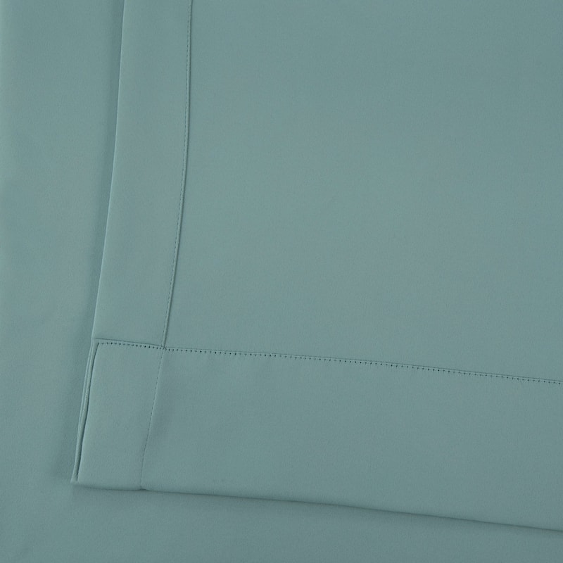 Exclusive Fabrics Room Darkening 120-inch Curtain Panel Pair (2 Panels)