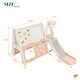 preview thumbnail 7 of 19, Indoor Kids Slide Set With Basketball Hoop Non-slip Heavy Duty Children Playground Activity Center
