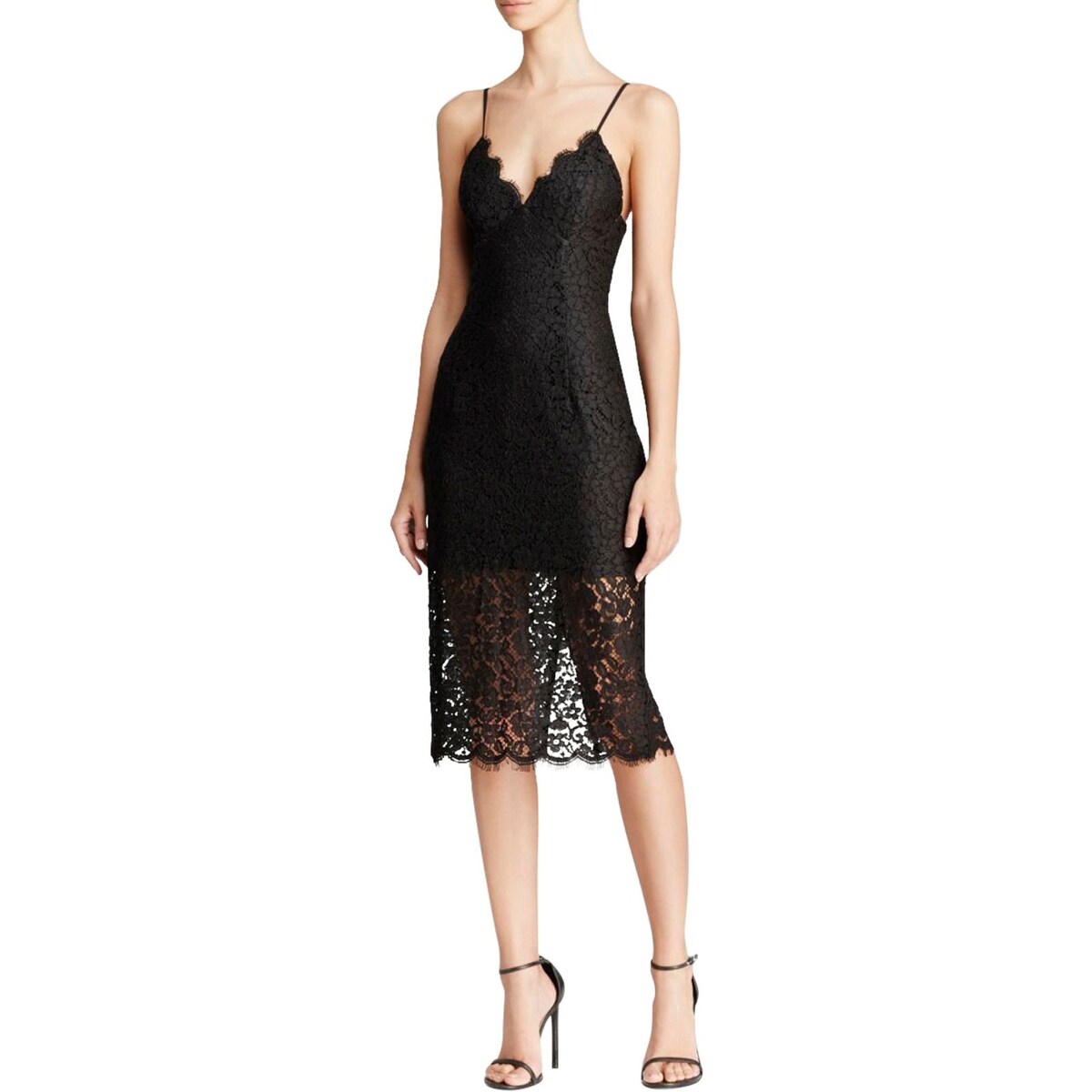 bardot sienna lace cocktail dress