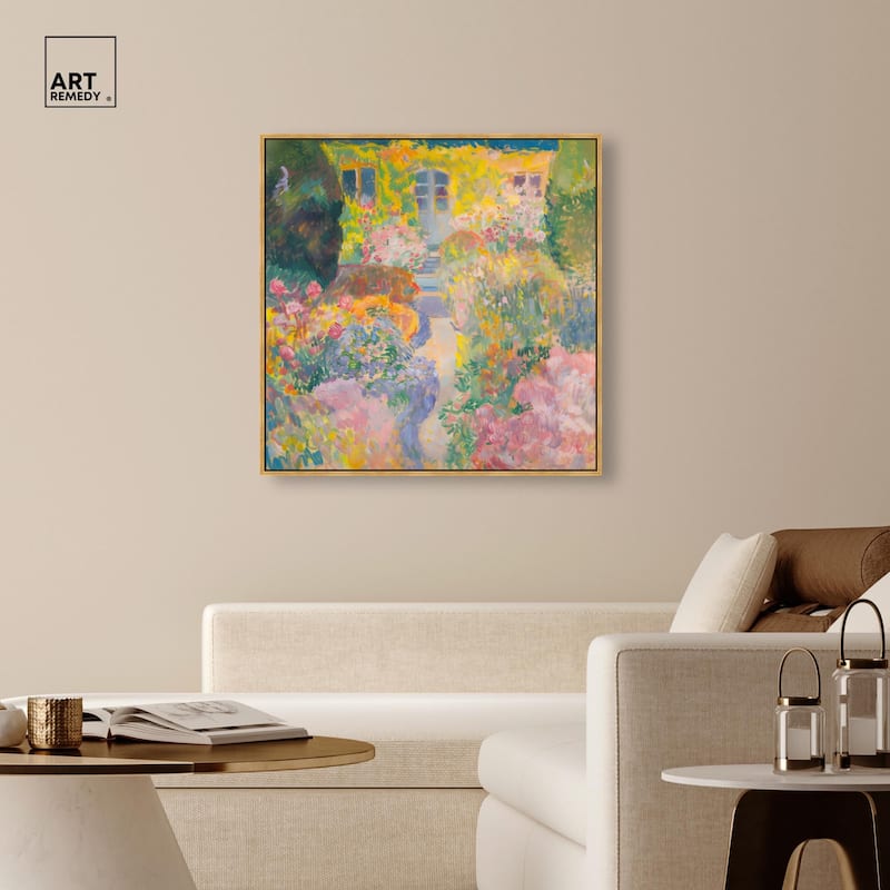 Hues of Happiness II Canvas by Art Remedy
