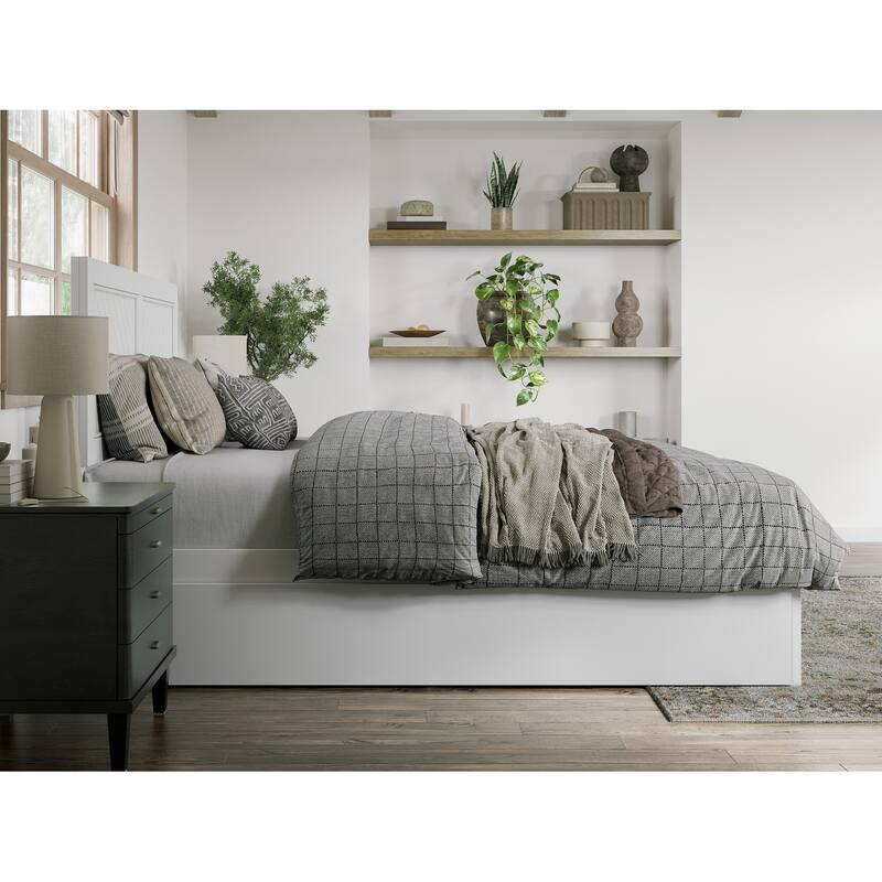AFI, Canyon Platform Bed with Matching Footboard & Trundle