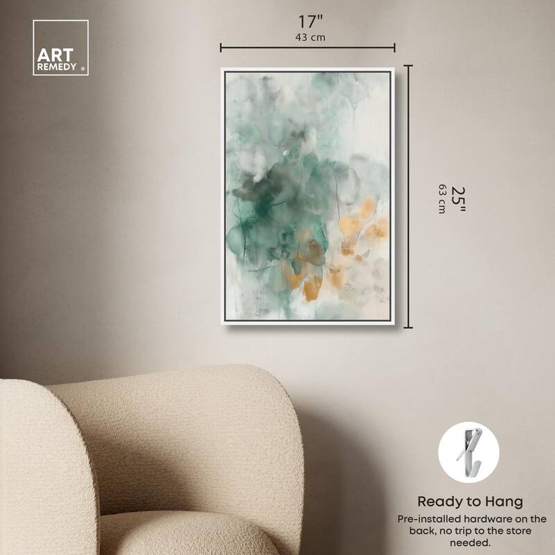 Verdant Vapors III Canvas by Art Remedy