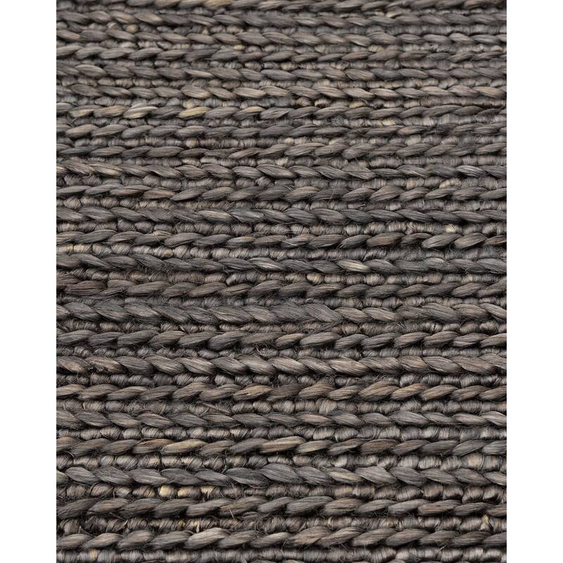 Overton Handmade Modern Contemporary Solid Area Rug