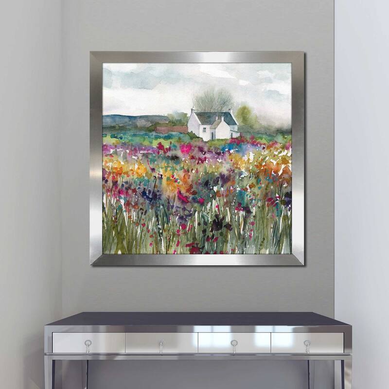 "Wildflower Cottage" by Carol Robinson Print on Acrylic