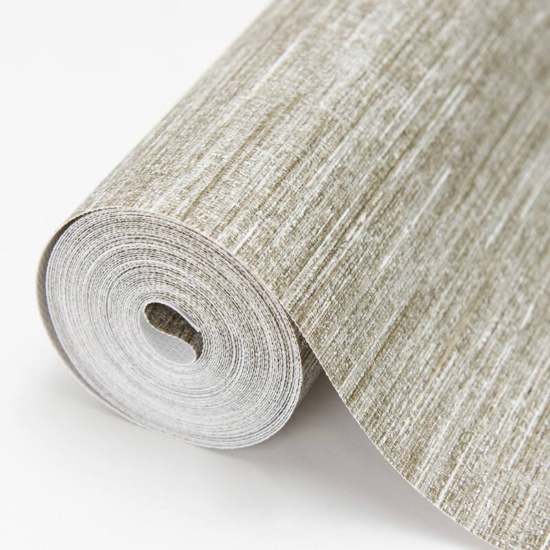 Warner Cogon Light Brown Distressed Texture Wallpaper