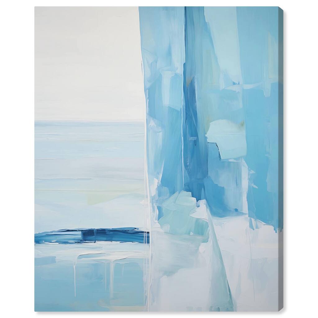 Seraphic Blues I Canvas by Art Remedy, Gallery Wrapped