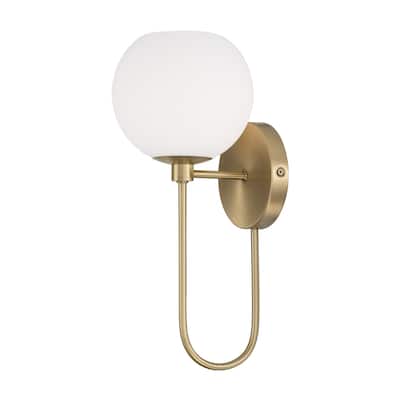Ansley 1-Light Sconce - 6.5"W x 15.25"H x 7.25"E