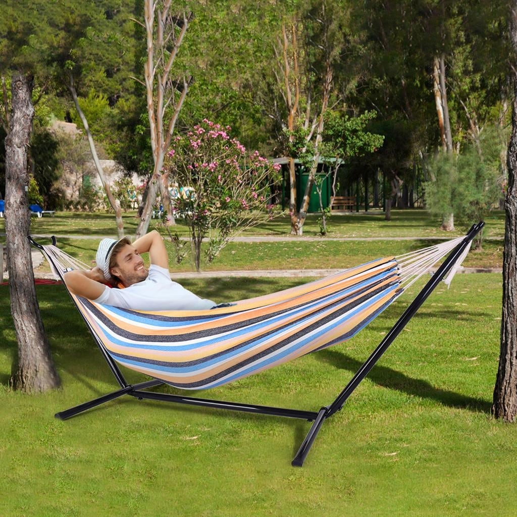 Hammock With Space Saving Steel Stand Bed Bath Beyond 35142601