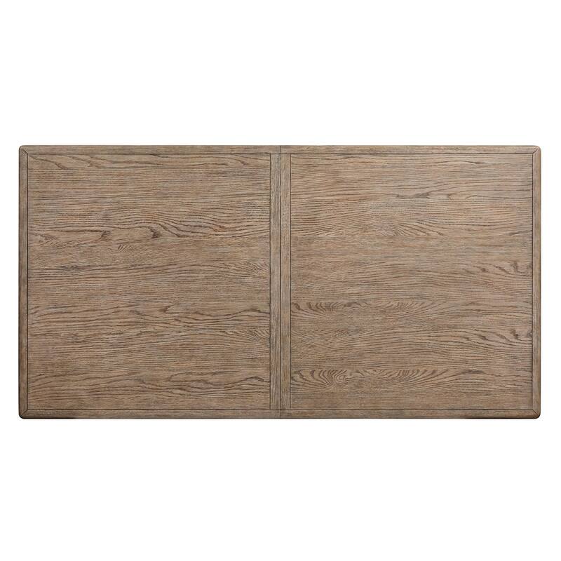 Magnussen Home Claremont Smokey Taupe Extendable Rectangular Dining Table - 42''W x 80''D x 30''H