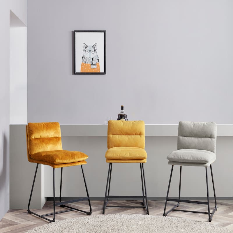 Corvus Carson 26-inch Contemporary Counter Stools (Set of 2)