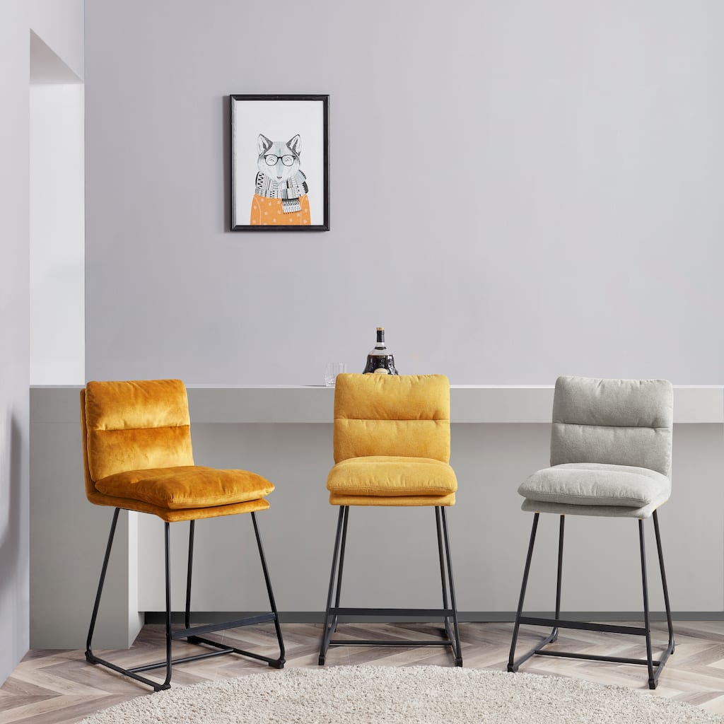 Corvus Carson 26-inch Contemporary Counter Stools (Set of 2)