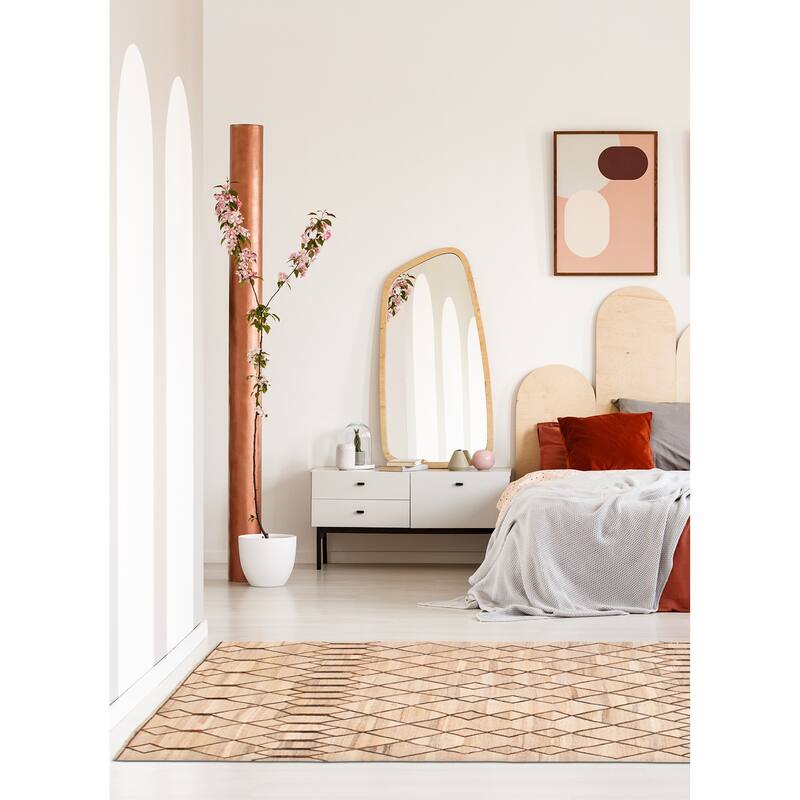 Sivas Khaki Kilim 6'10" x 9'7" - 6'10 x 9'7