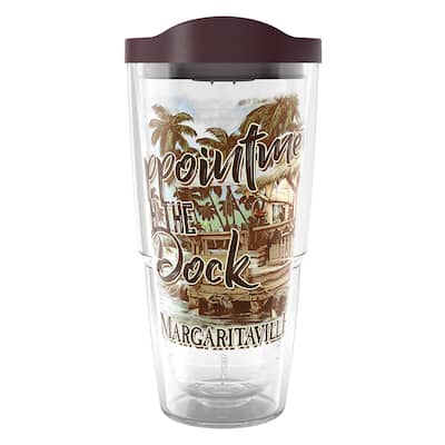 Tervis Margaritaville - Appointment with the Dock Made in USA Double Walled Insulated Travel Tumbler, Classic - 24oz