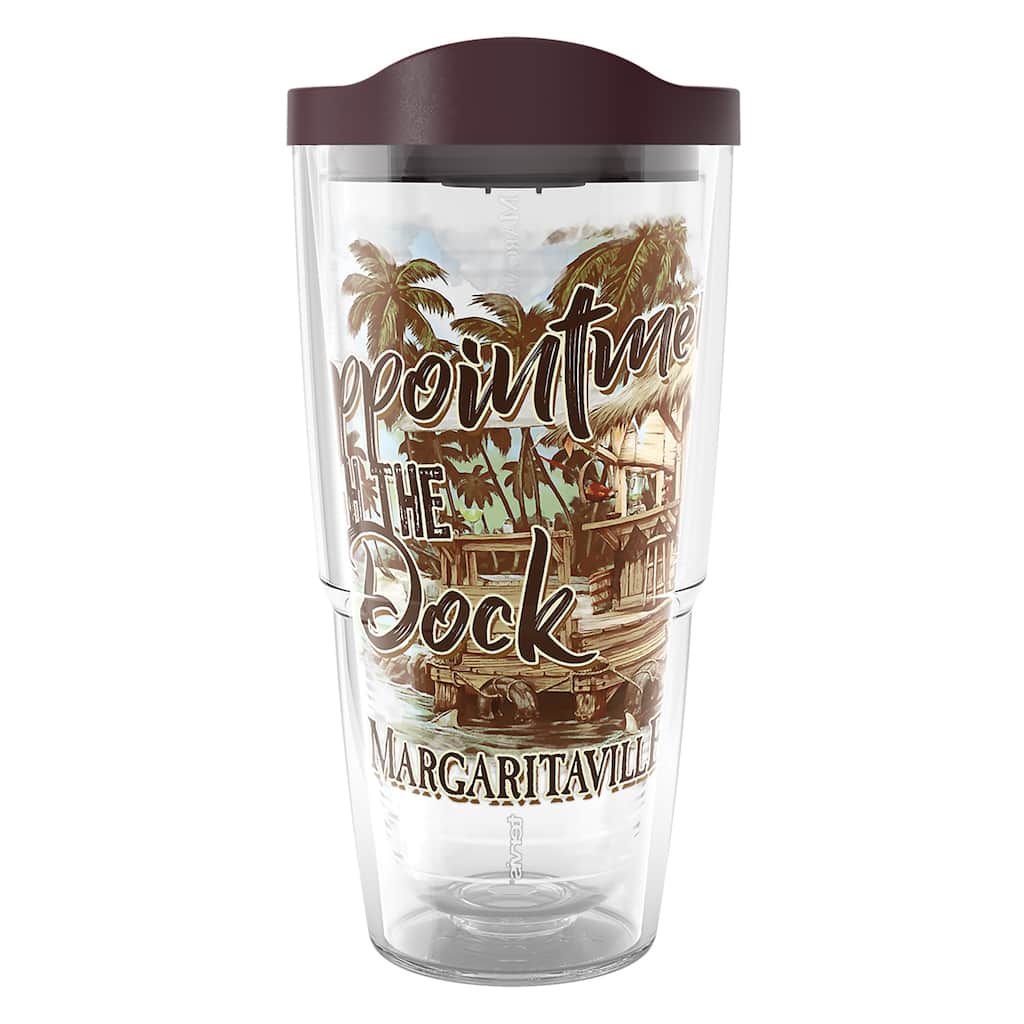Tervis Margaritaville - Appointment with the Dock Made in USA Double Walled Insulated Travel Tumbler, Classic - 24oz