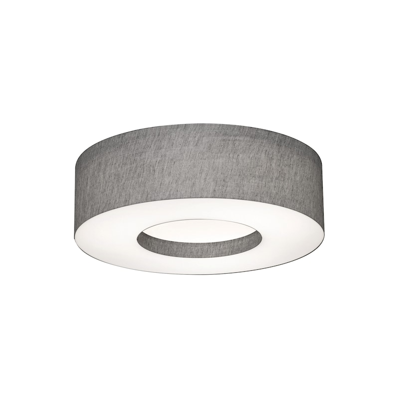 Montclair 15" LED Flush Mount - Grey - Grey