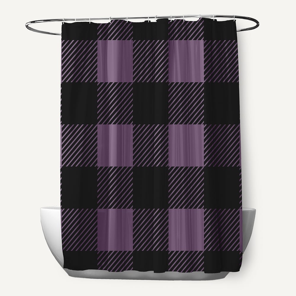 Buffalo Plaid Shower Curtain
