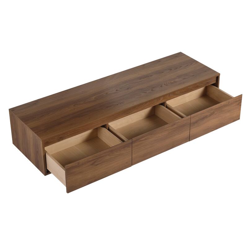 BNK 30/60 inch Floating Single/Double Sink Bathroom Vanity with Soft Close Drawer